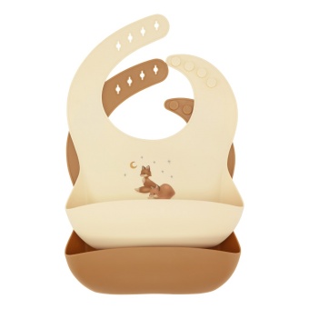 BiB SILICONE FOXIE, 2 pack